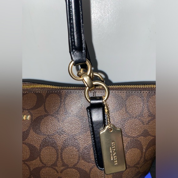 Brand New Vintage Coach Signature Ava Tote Brown Bag - Picture 7 of 8